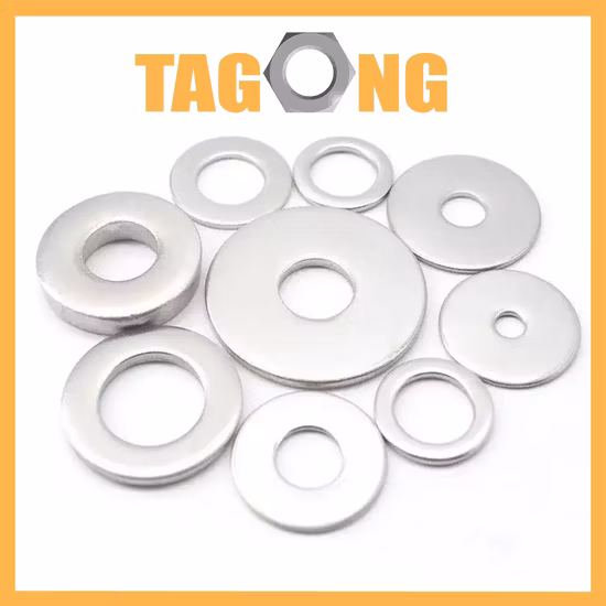 M10 Titanium Flat Washer DIN125 Spacer Washers for Motorcycle Car