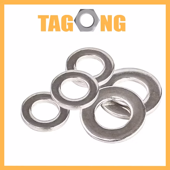 M10 Titanium Flat Washer DIN125 Spacer Washers for Motorcycle Car